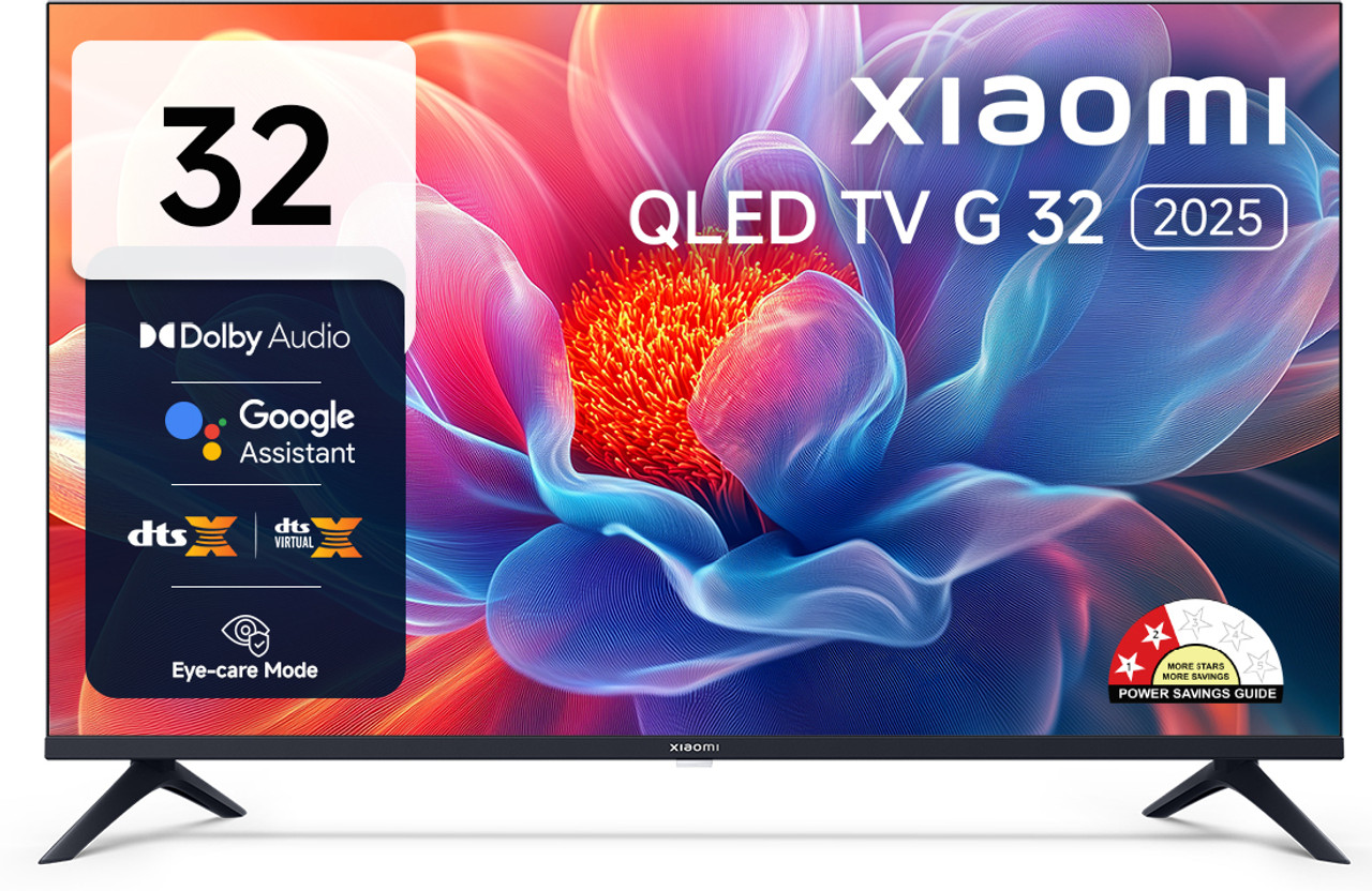 Xiaomi Qled Tv G Series 32 Inch (2025 Model) | Hd Ready Smart