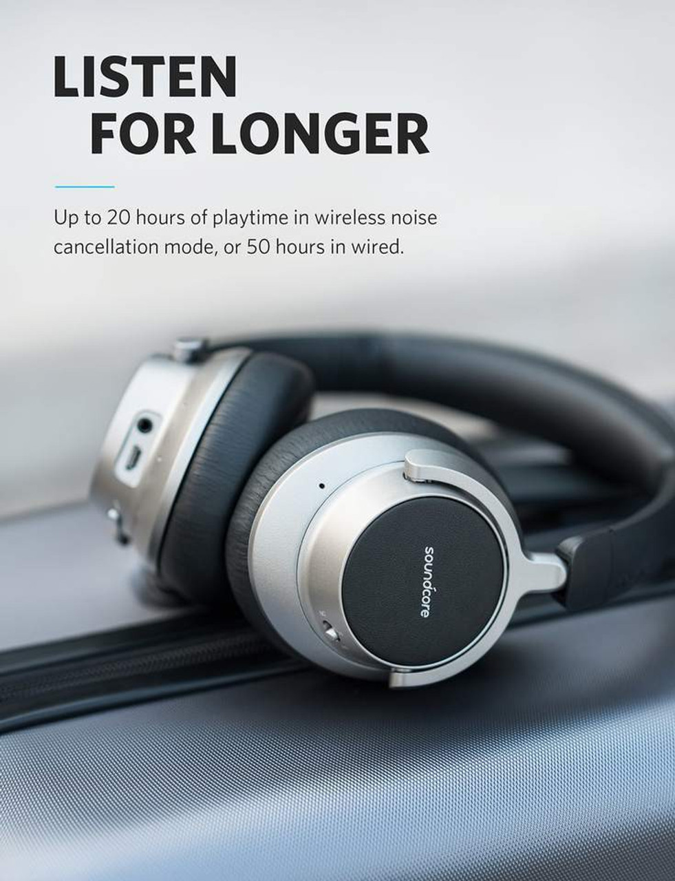 Soundcore By Anker Space Nc Active Noise Cancellation Enabled Soundcore By Anker Space Nc Active Noise Cancellation Enabled