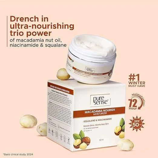 Puresense Macadamia Nourish Moisturizer –50ml (With Squalane