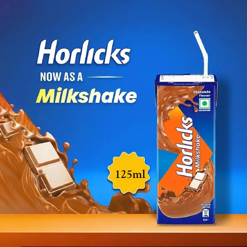 Horlicks Milkshake – Choco Flavour – 125ml | Ready-To-Drink Chocolate ...